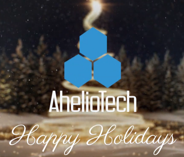 Happy Holidays from Aheliotech 2022